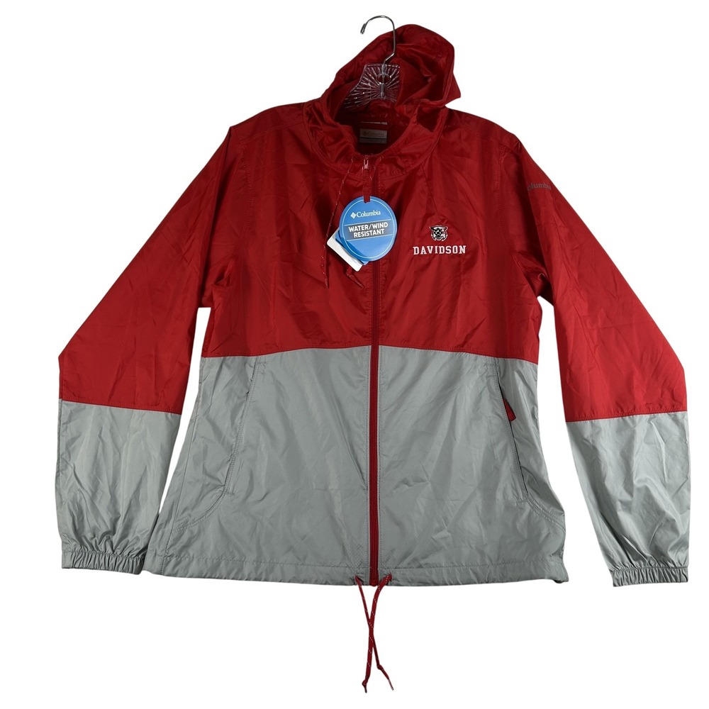 Davidson‎ Wildcats Jacket Womens Medium NCAA Basketball Windbreaker Columbia